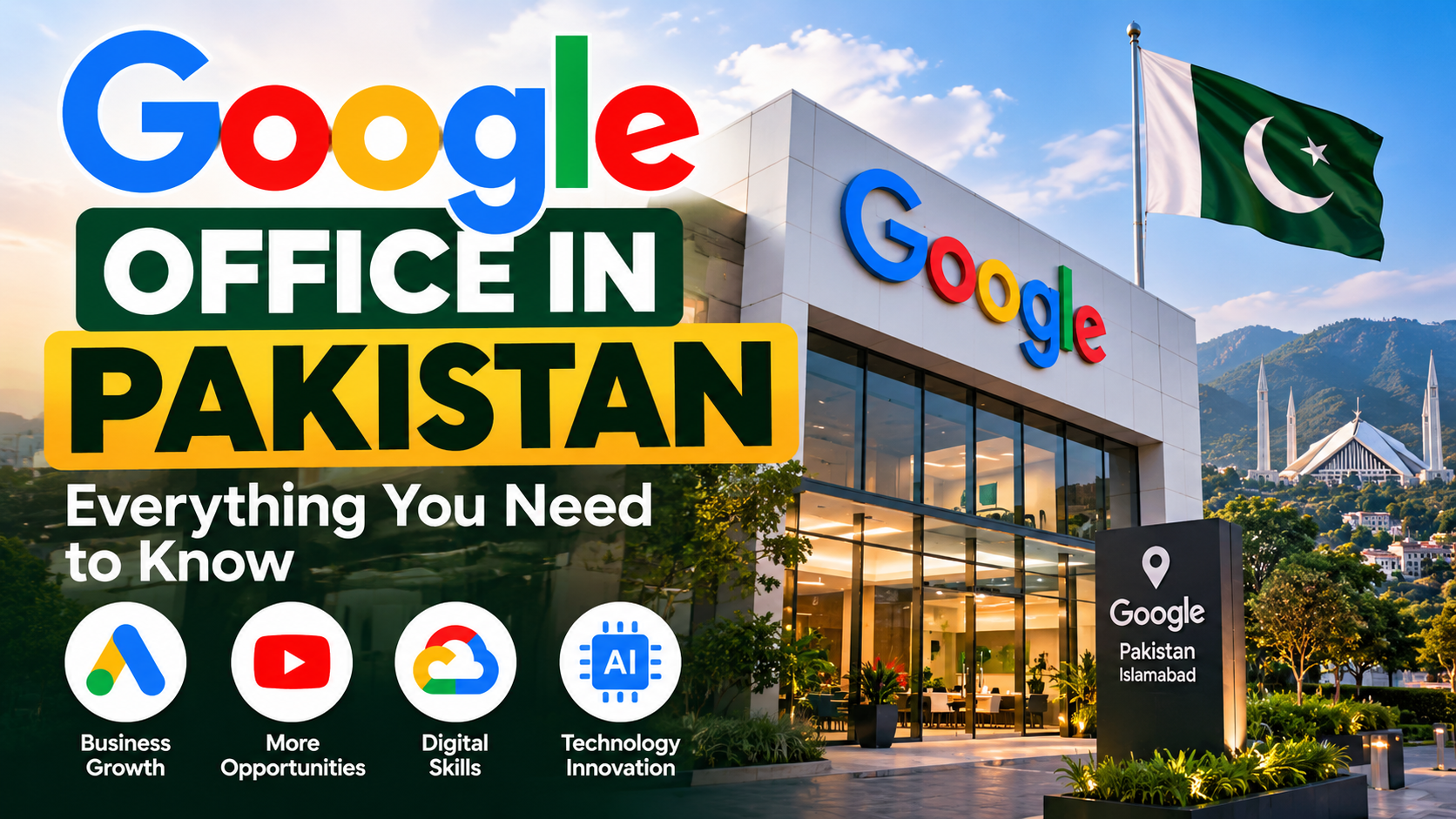 Google office in Pakistan in Islamabad